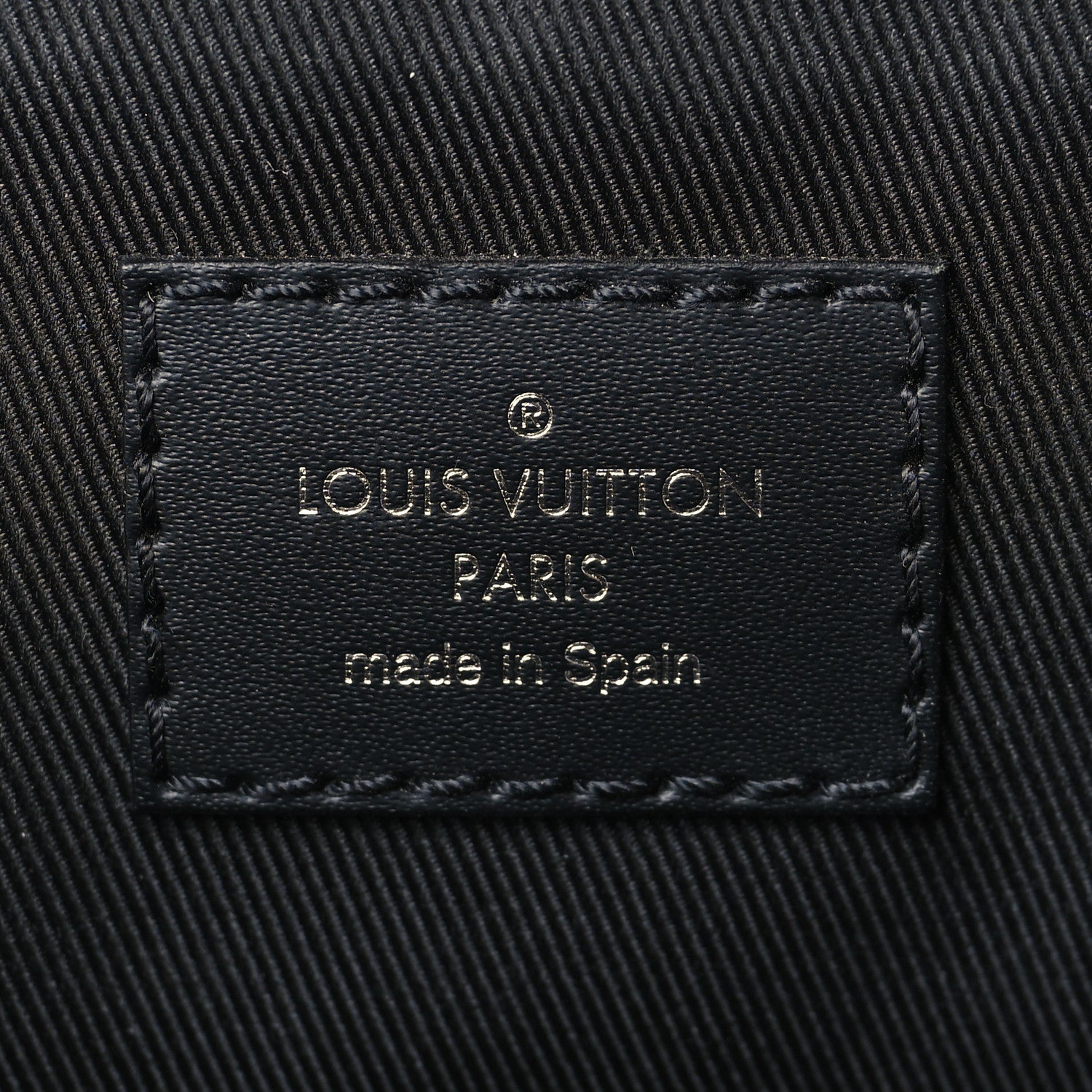 Louis Vuitton Monogram Eclipse District PM Black 6 of 10