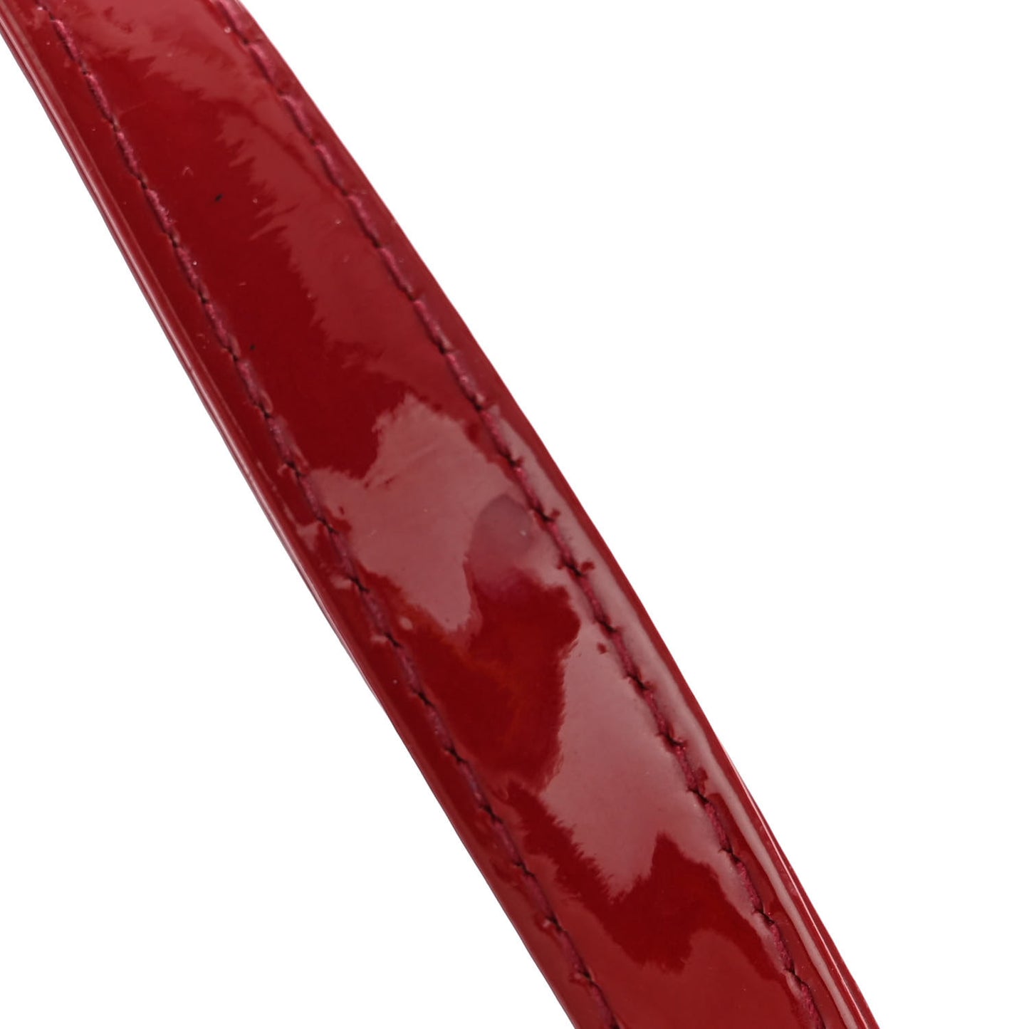 Patent Cannage Medium Lady Dior Red