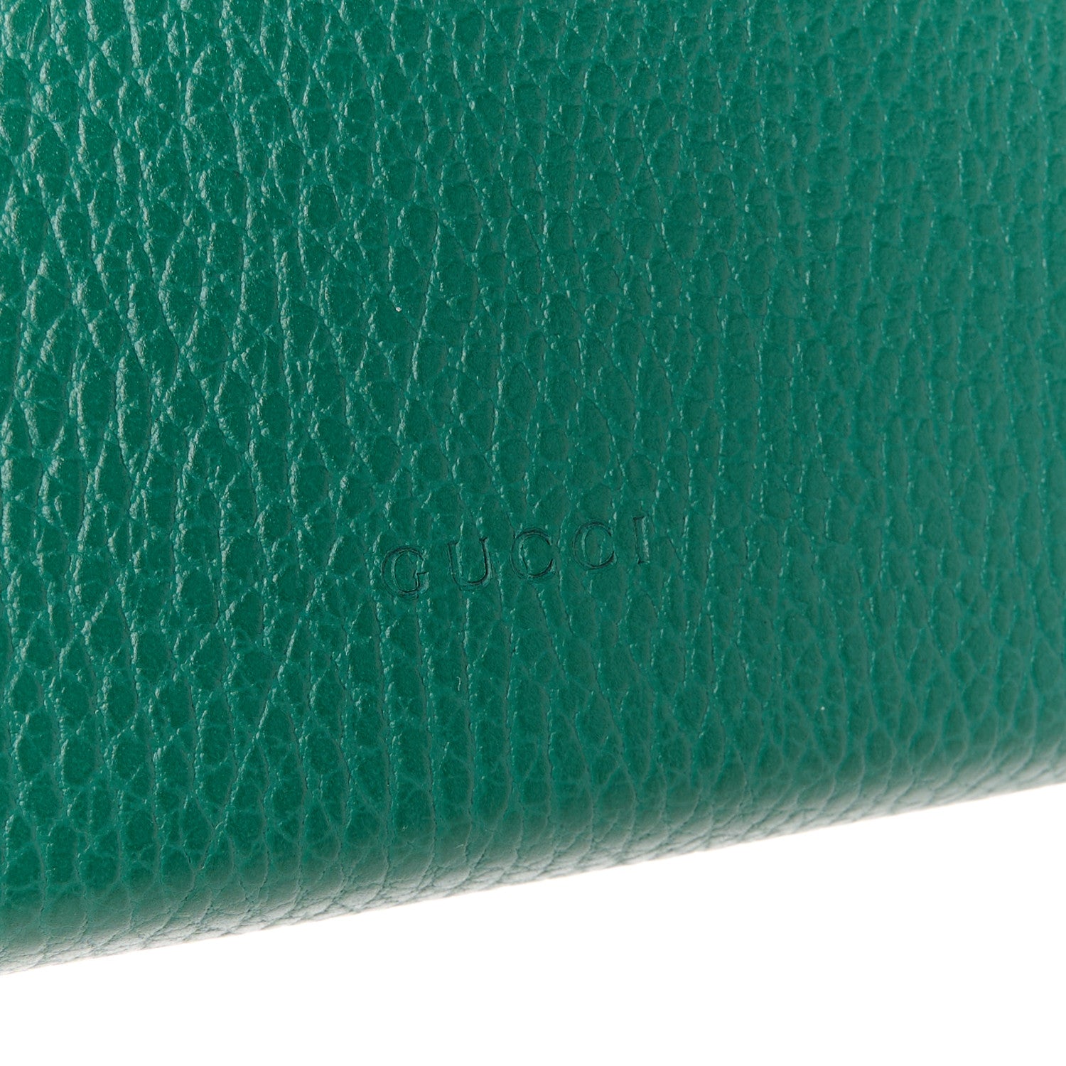 Gucci Calfskin Mini Dionysus Chain Wallet Emerald 8 of 11