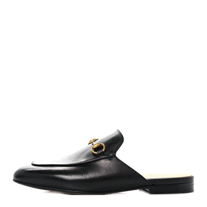 Gucci Calfskin Womens Princetown Slippers 37 Black 1 of 9