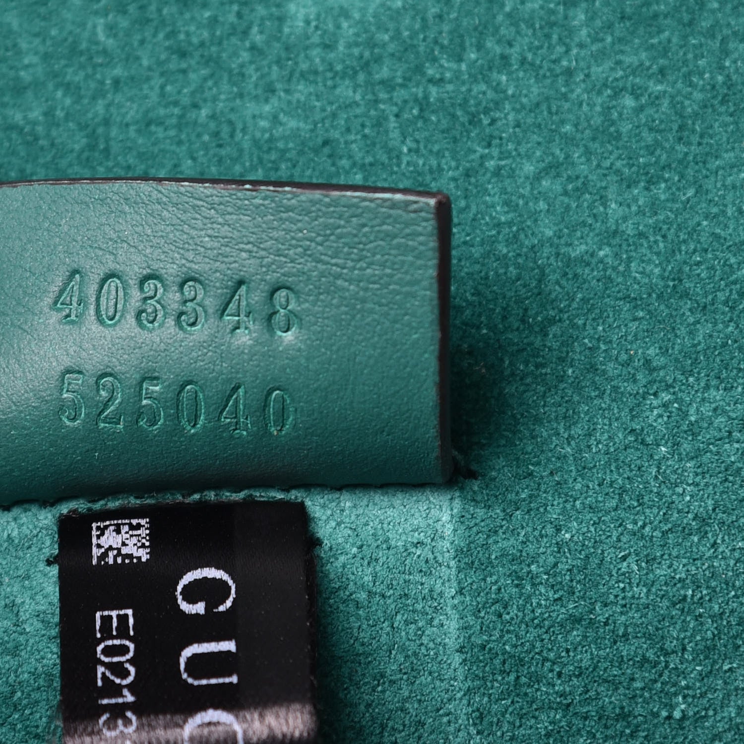 Gucci GG Supreme Monogram Embroidered Medium Dionysus Shoulder Bag Emerald 7 of 10