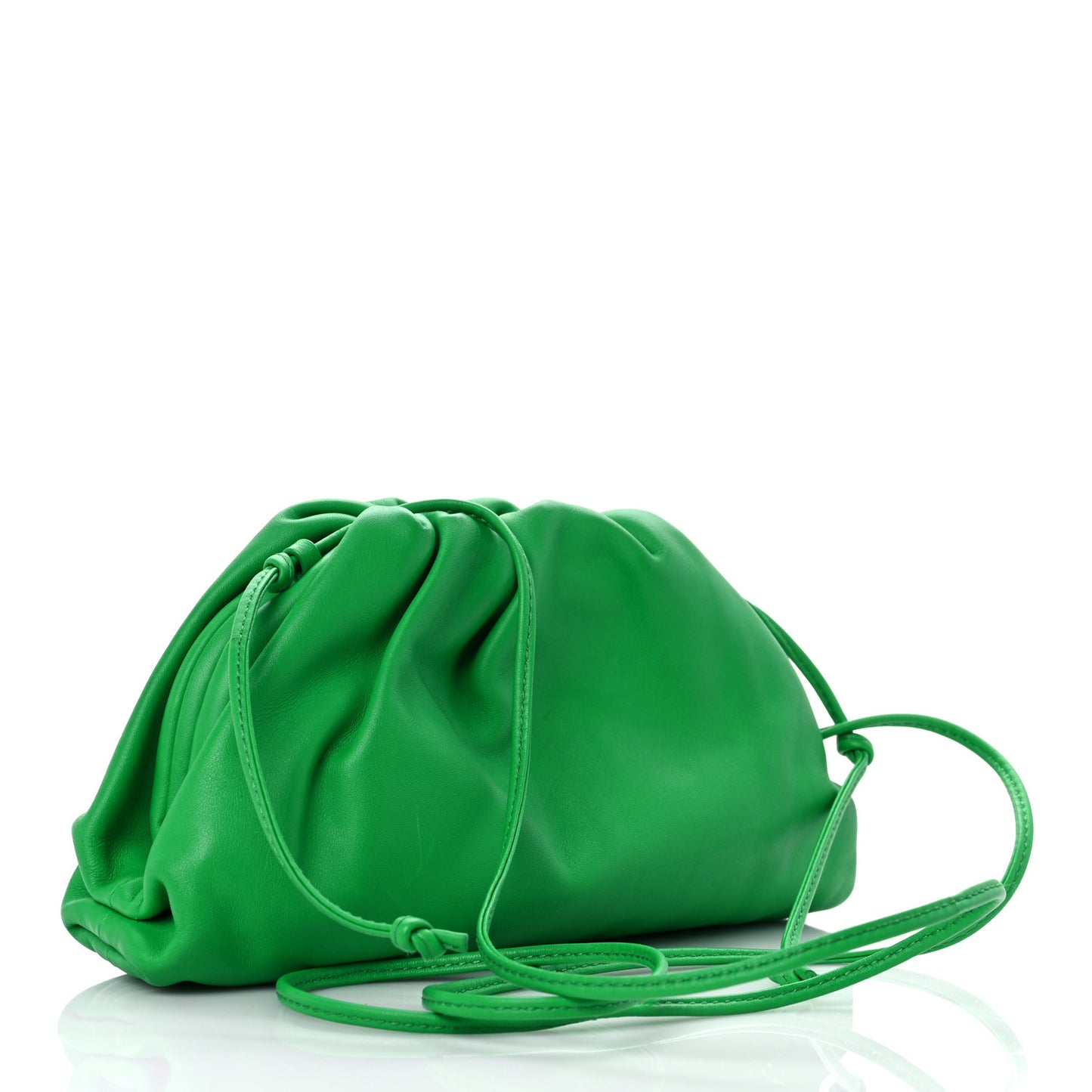 Butter Calfskin The Mini Pouch Parakeet