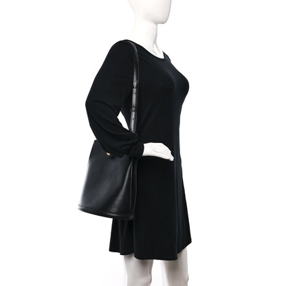 Louis Vuitton Epi Cluny Black 2 of 11