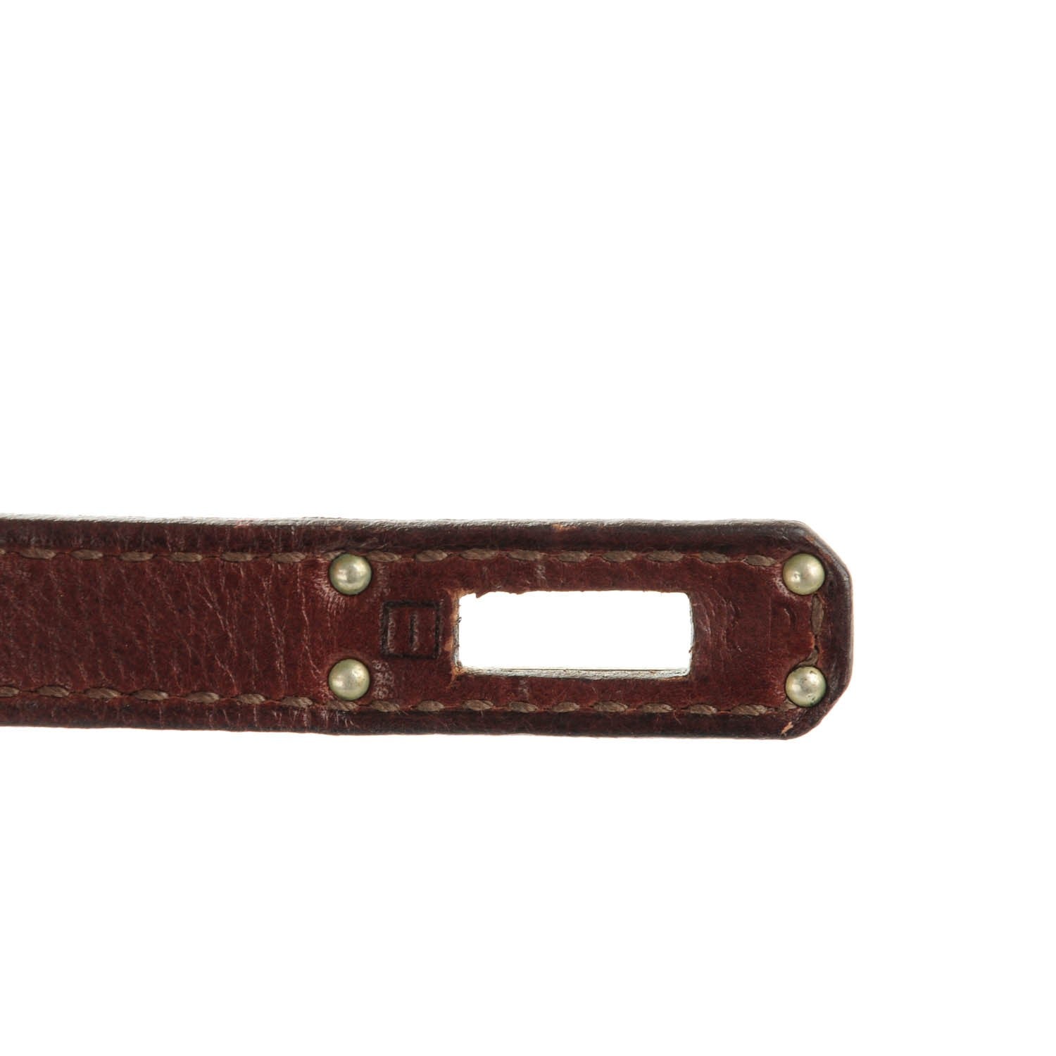 Hermes Veau Evergrain Kelly Retourne 25 Havane 9 of 23