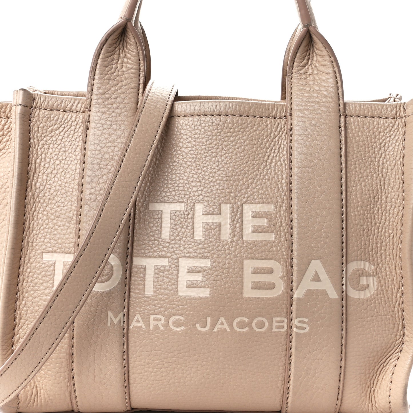 Grained Calfskin Small The Tote Bag Twine
