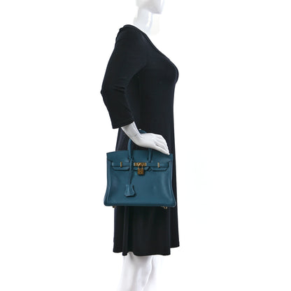Hermes Swift Birkin 25 Vert Bosphore 2 of 10