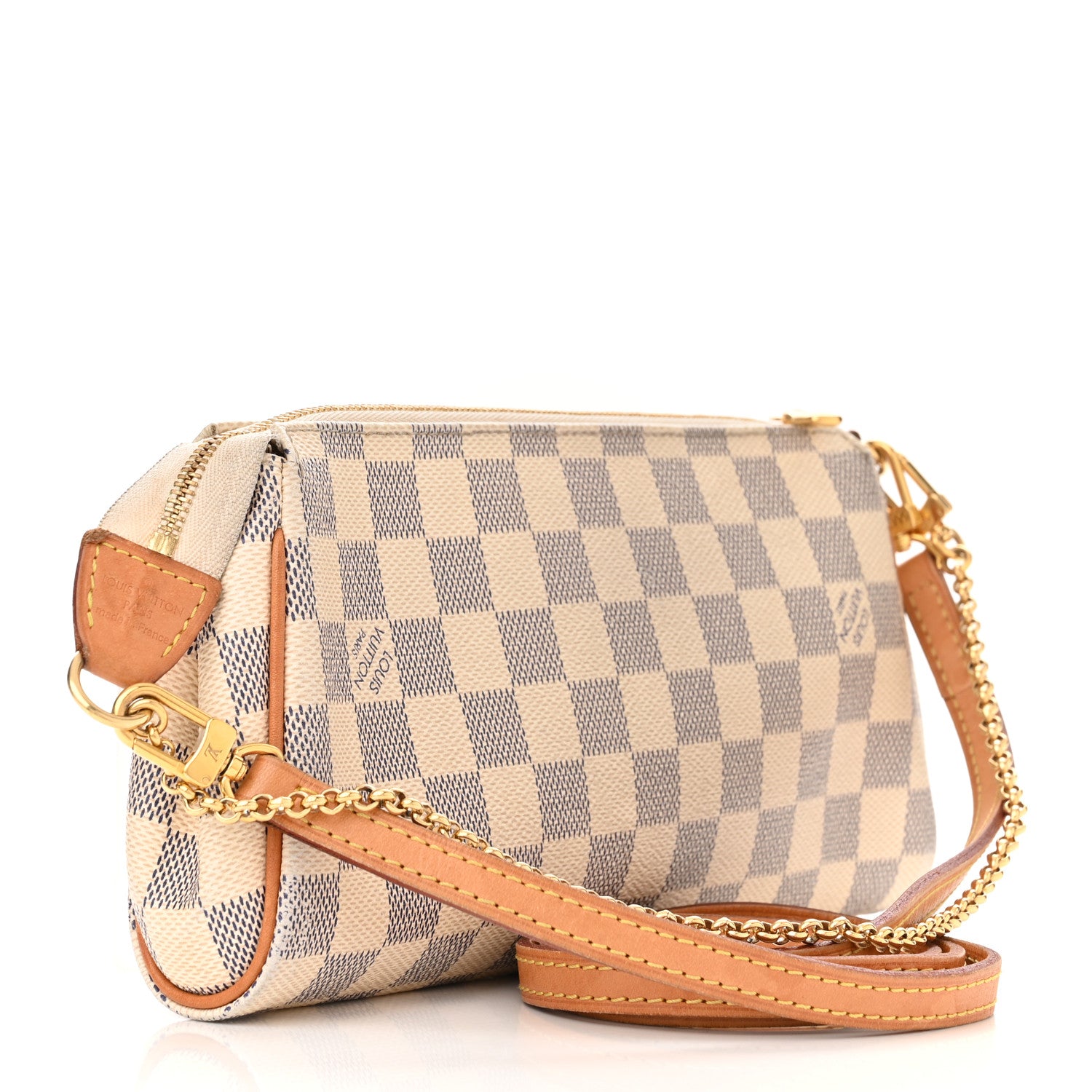 Louis Vuitton Damier Azur Eva Clutch 3 of 11