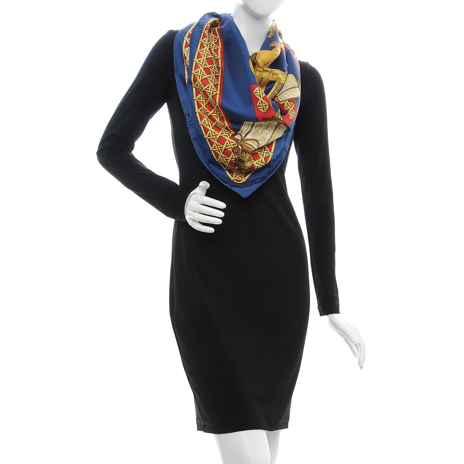 Hermes Silk Feux de Route Scarf 90 2 of 7