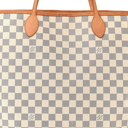 Louis Vuitton LOUIS VUITTON Damier Azur Neverfull GM 7 of 9