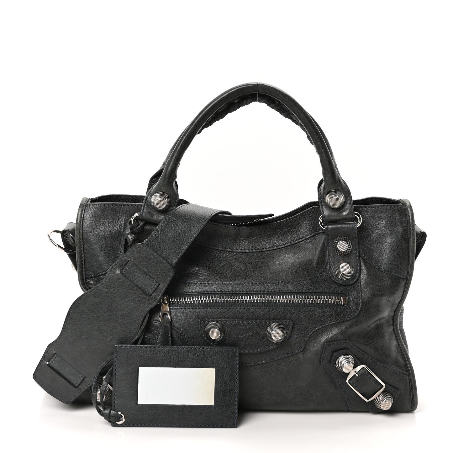 Agneau Giant 21 Silver Hardware City Anthracite