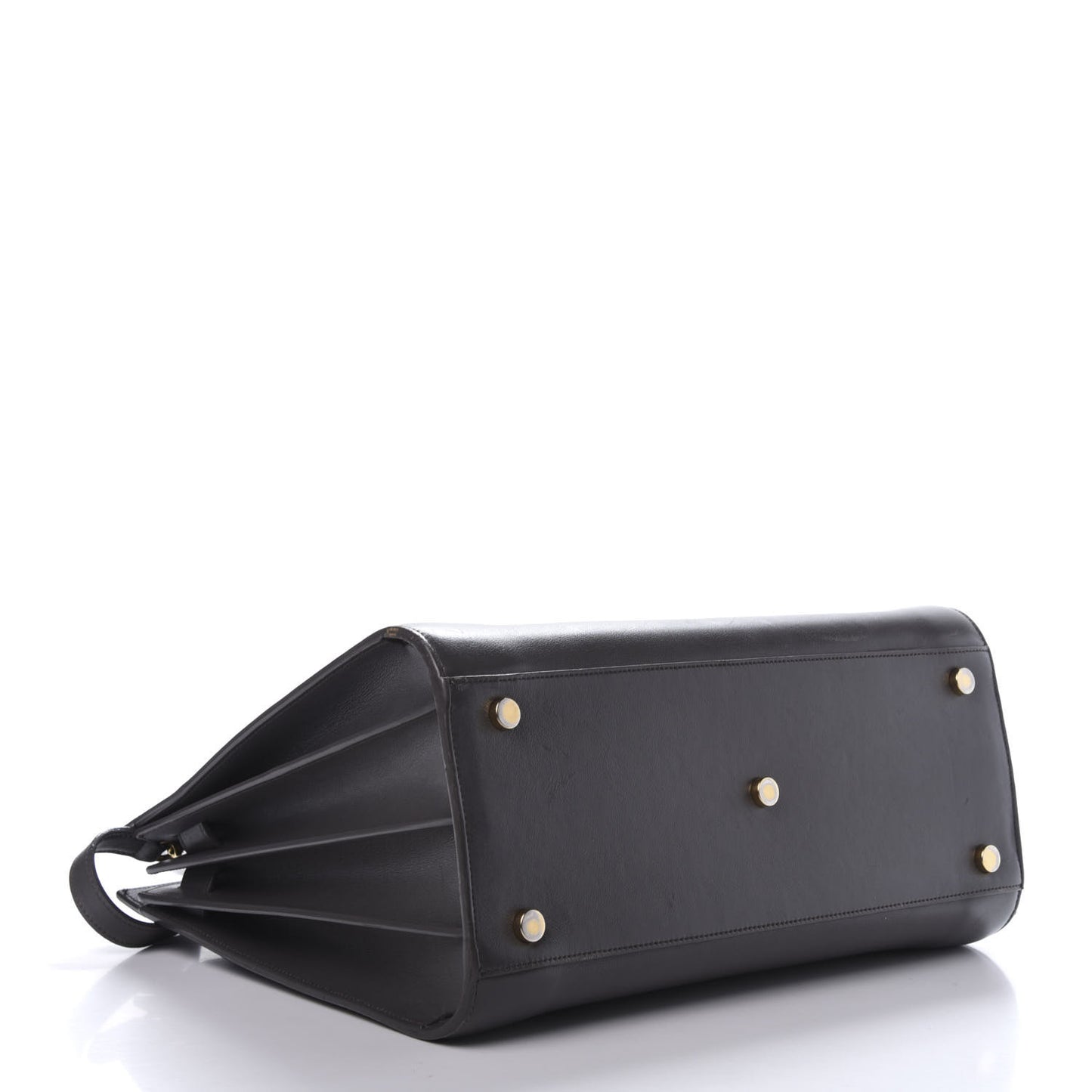 Calfskin Small Sac De Jour Black