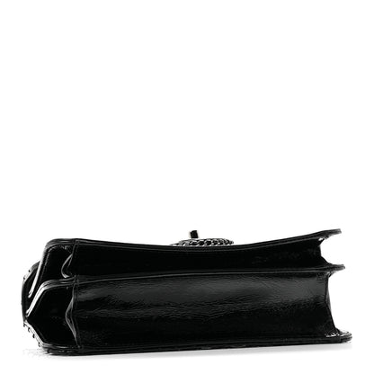 Chanel Patent Medium Madison Flap Black 4 of 13