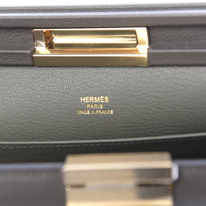 Hermes Evercolor Clic-H 21 Vert De Gris 6 of 11