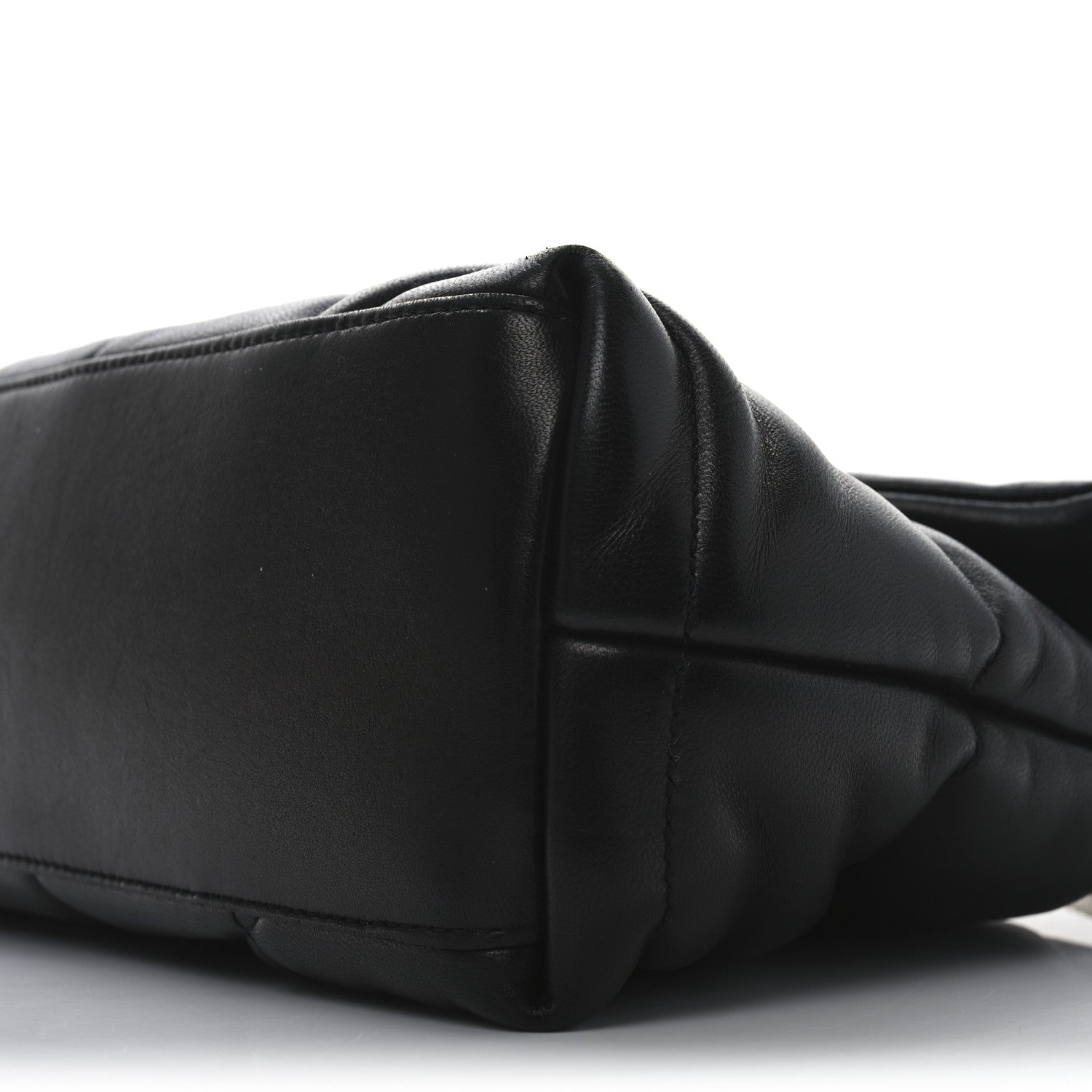 Saint Laurent Lambskin Quilted Small Loulou Puffer Monogram Chain Satchel Black 11 of 11