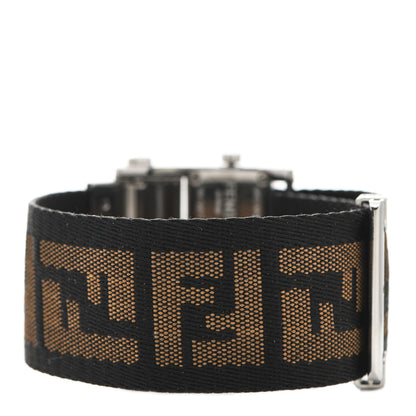 Fendi Stainless Steel Canvas Diamond 38mm Zip Code Quartz Watch 3 of 6