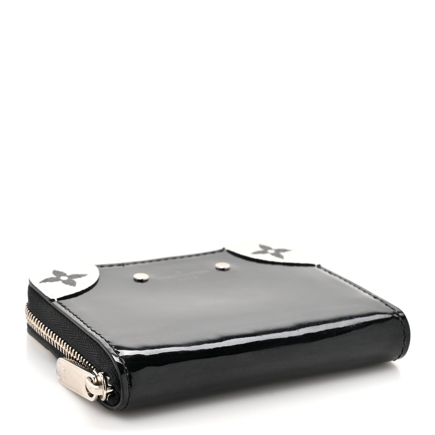 Patent Miroir Venice Zippy Coin Purse Black