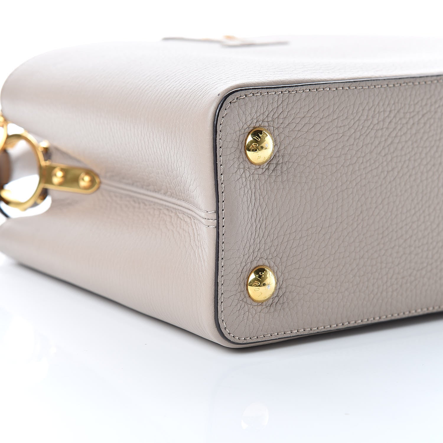 Louis Vuitton Taurillon Capucines PM Galet 8 of 10