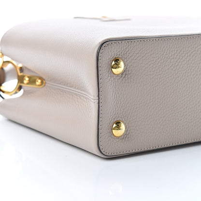 Louis Vuitton Taurillon Capucines PM Galet 8 of 10
