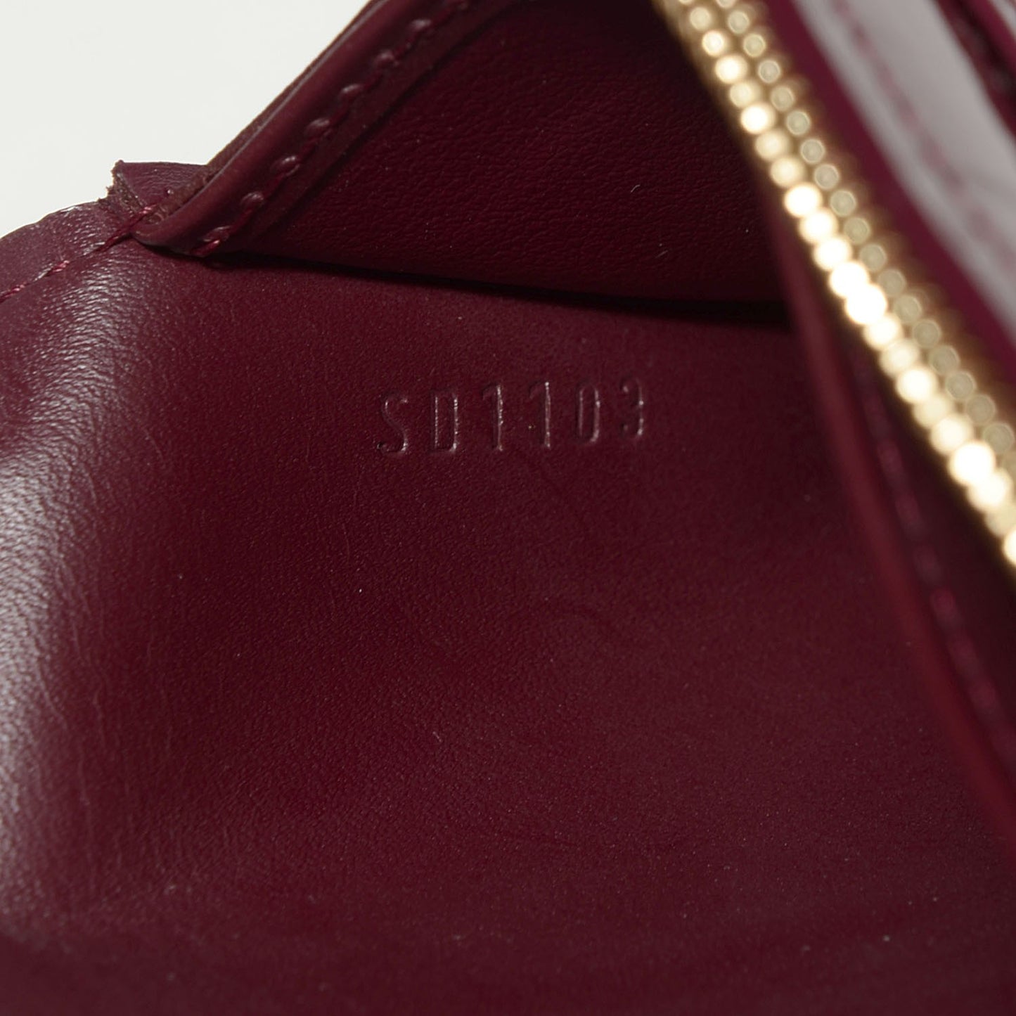 Vernis Sarah Wallet Rouge Fauviste