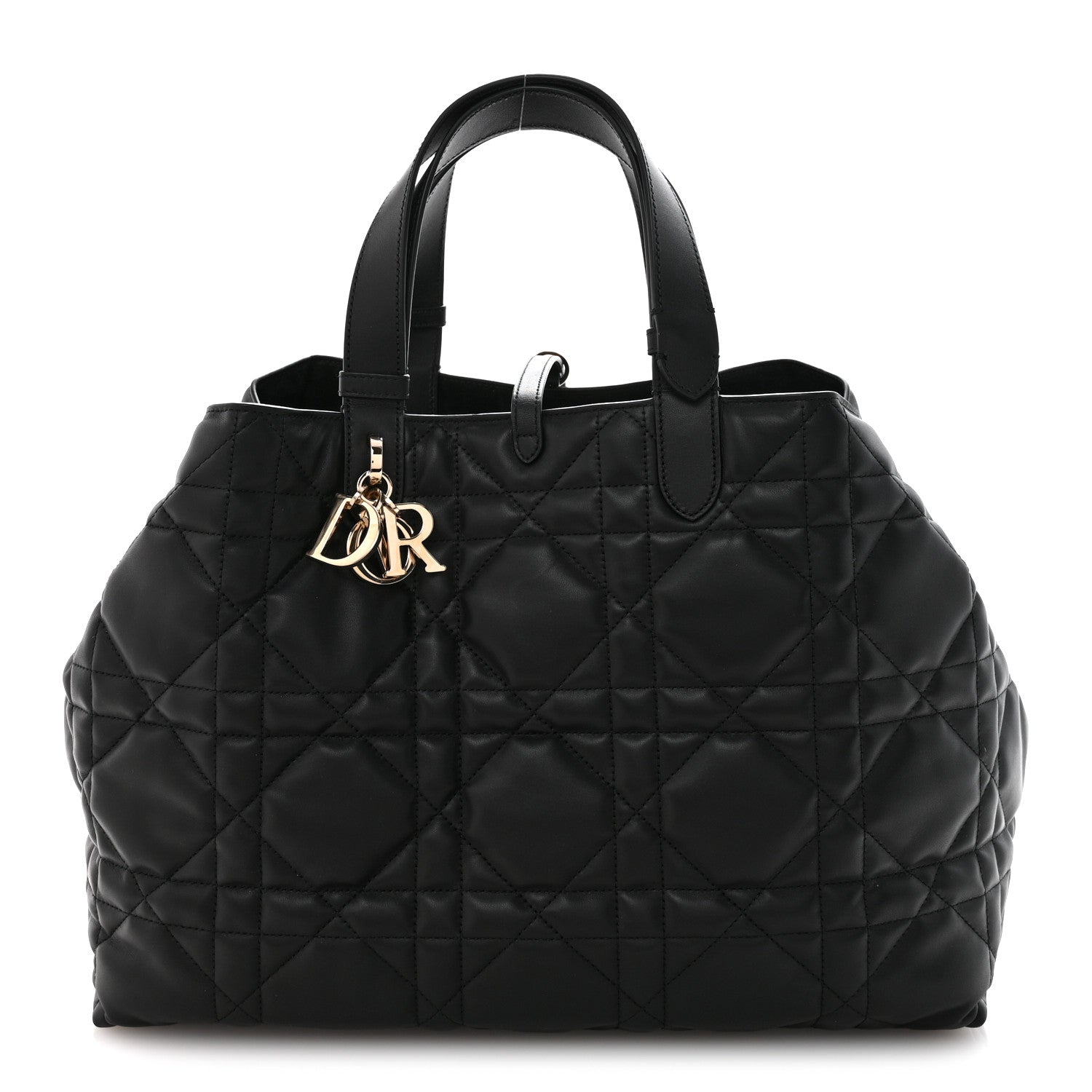 Christian Dior Calfskin Macrocannage Large Toujours Black 1 of 11