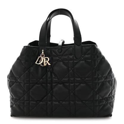 Christian Dior Calfskin Macrocannage Large Toujours Black 1 of 11
