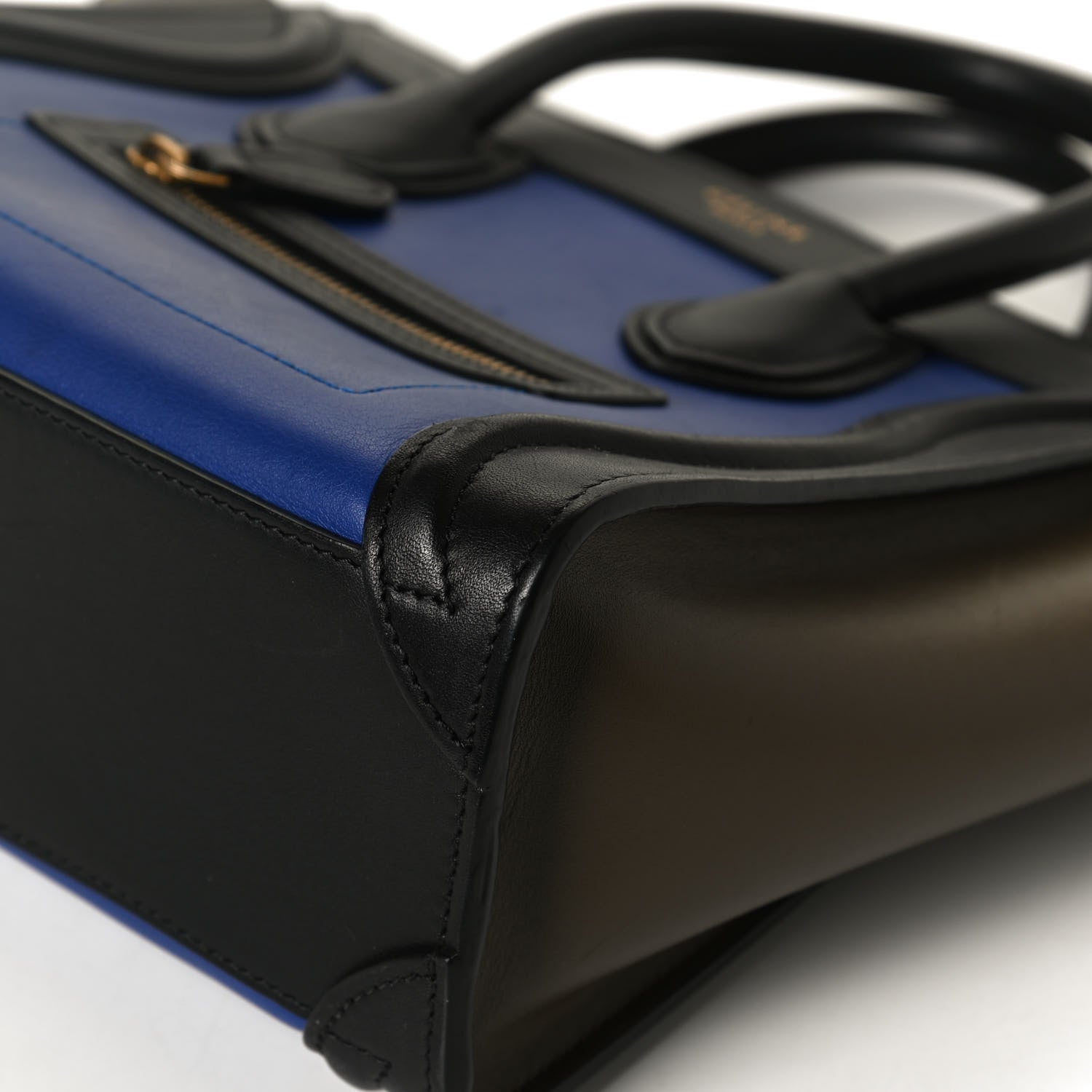 Celine Smooth Calfskin Nano Tri-Color Luggage Indigo 11 of 11