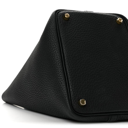 Hermes Taurillon Clemence Picotin Lock 18 PM Black 9 of 13