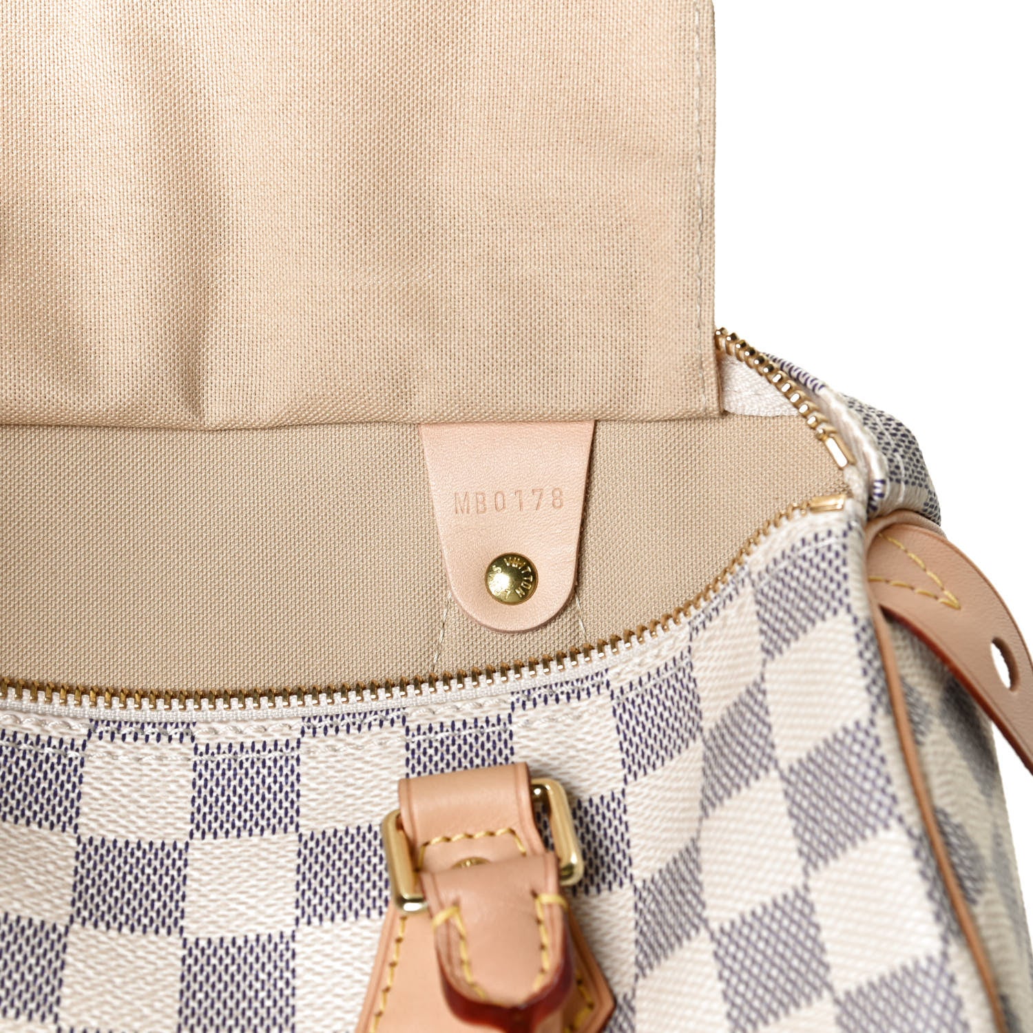 Louis Vuitton Damier Azur Speedy 25 7 of 10