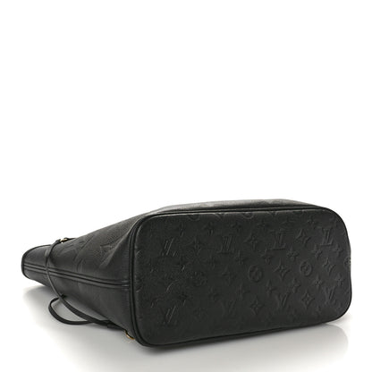 Louis Vuitton Empreinte Monogram Giant Neverfull MM Black 4 of 10