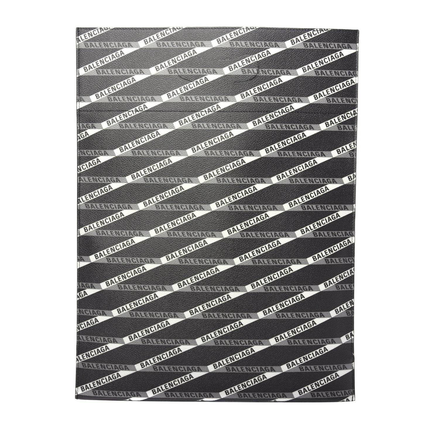 Coated Canvas Losange Monogram Plastic Bag Shopper S Black Grey