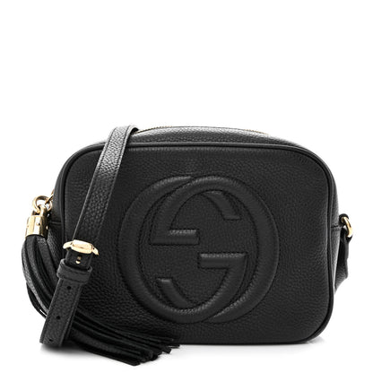 Gucci Pebbled Calfskin Small Soho Disco Bag Black 1 of 10