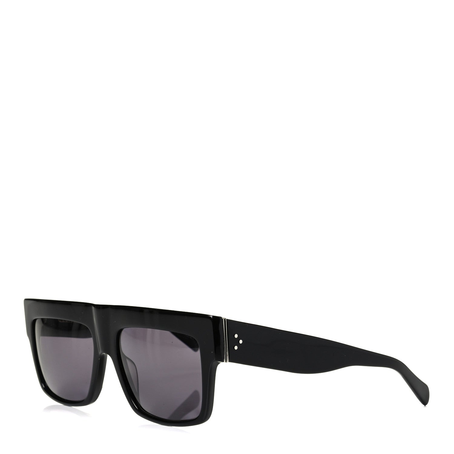 Celine Polarized ZZ Top Sunglasses CL 41756 Black 1 of 6