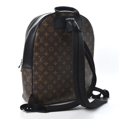Louis Vuitton Monogram Macassar Josh Backpack 2 of 8