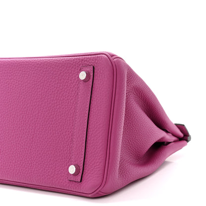 Hermes Togo Birkin 30 Rose Pourpre 10 of 11