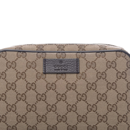 Gucci Monogram Belt Bag Dark Brown 8 of 10