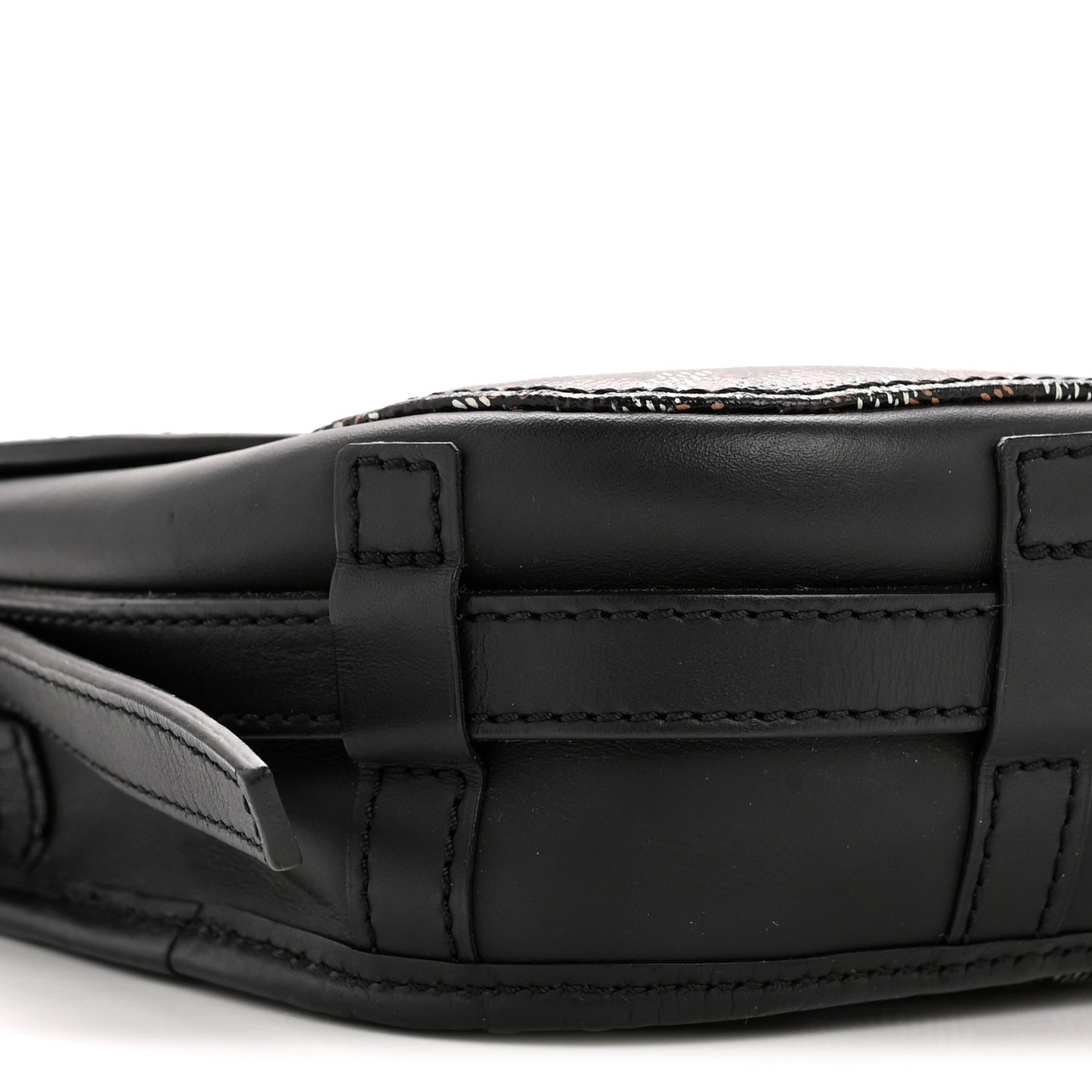 Goyardine Belvedere II PM Messenger Bag Black