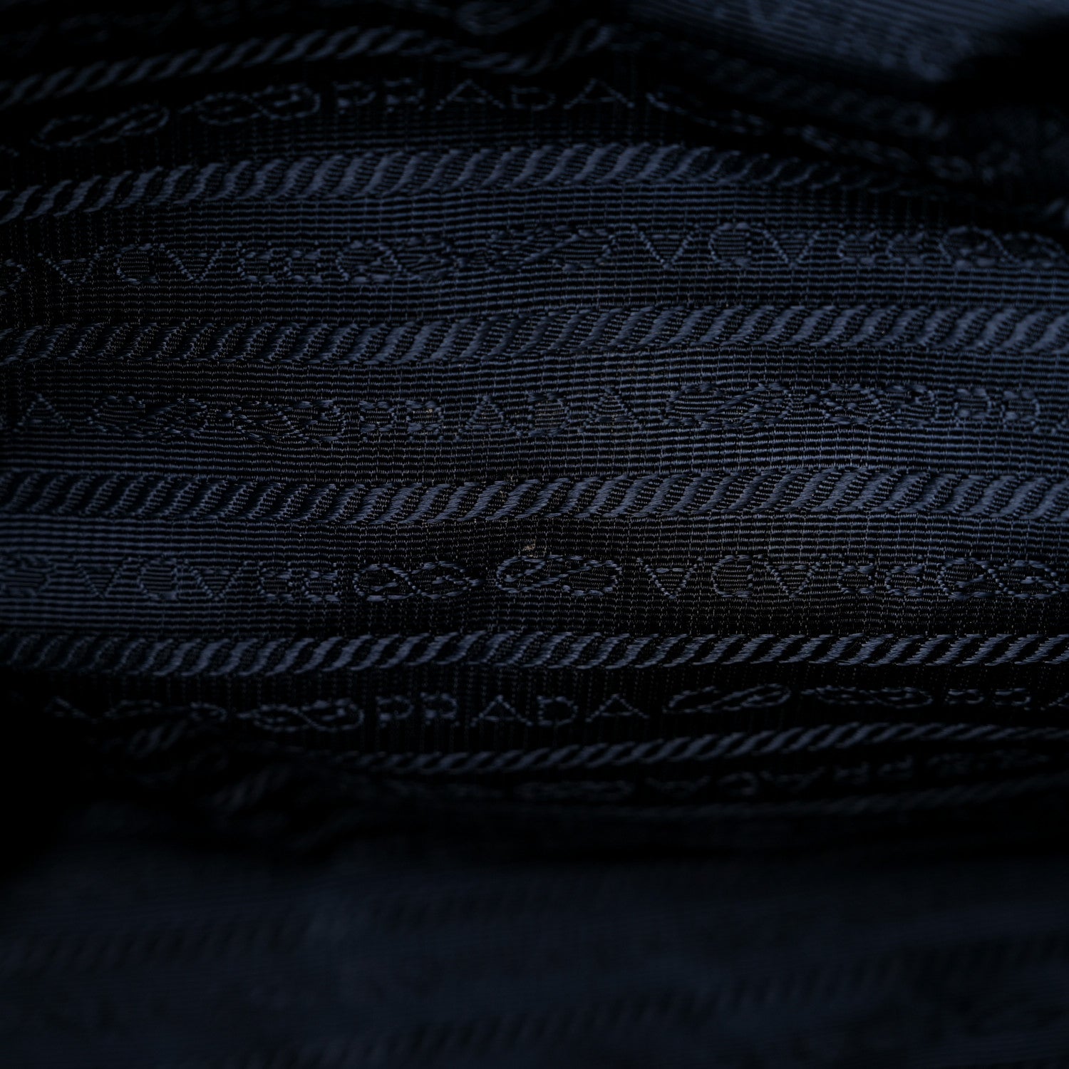 Prada Tessuto Nylon Saffiano Tote Blue 12 of 18