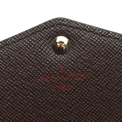 Louis Vuitton Damier Ebene Sarah Wallet NM 6 of 8
