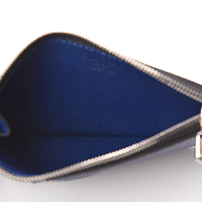 Louis Vuitton Monogram Taiga Coin Card Holder Cobalt 5 of 6
