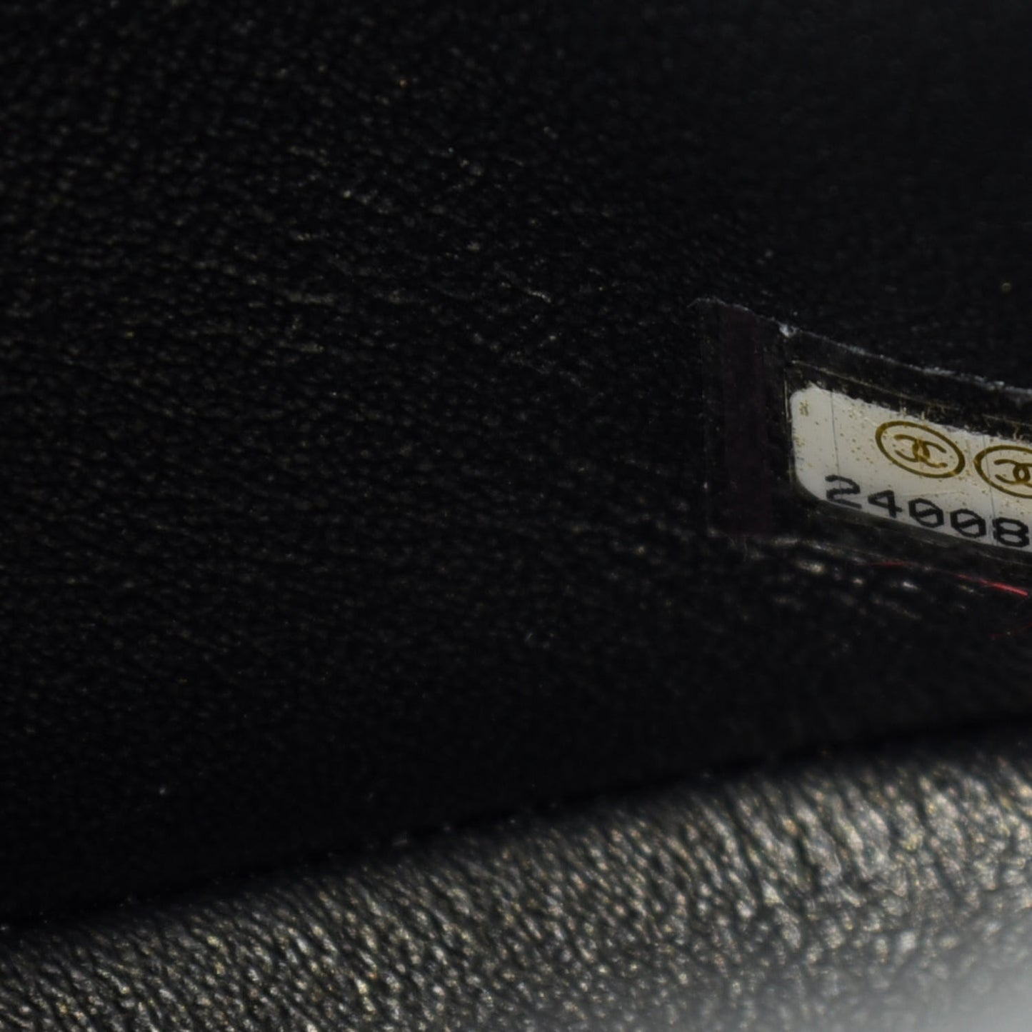 Caviar Quilted Jumbo Double Flap Dark Charcoal