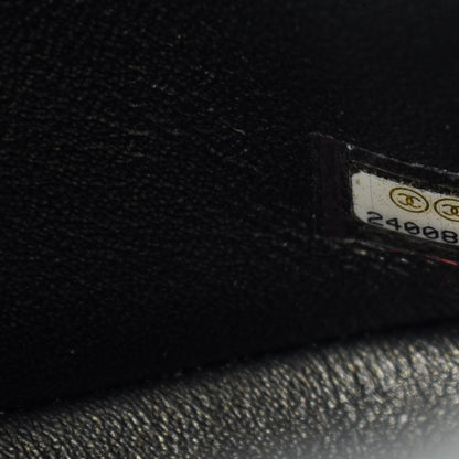 Chanel Caviar Quilted Jumbo Double Flap Dark Charcoal 9 of 11