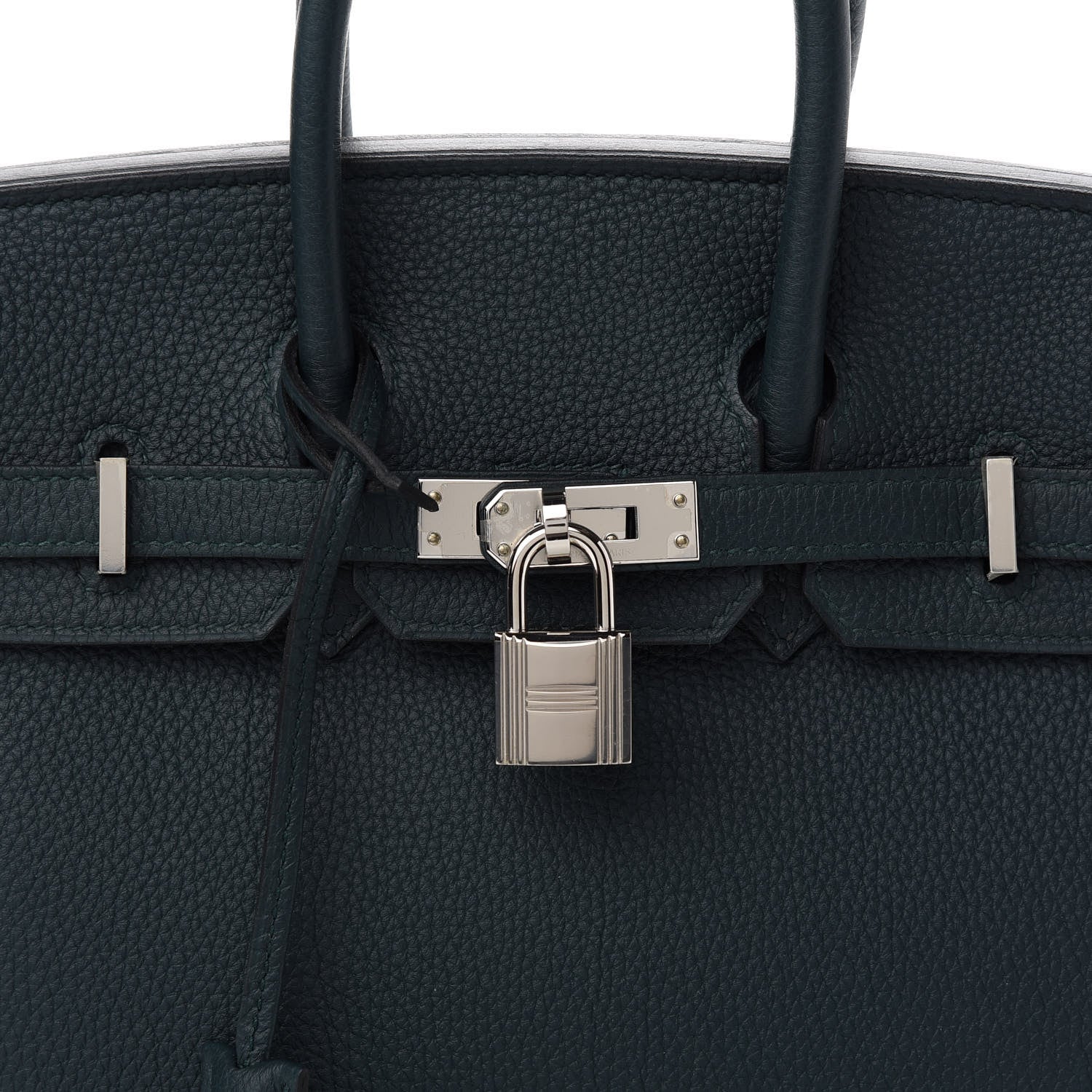Hermes Togo Birkin 25 Vert Cypress 7 of 9