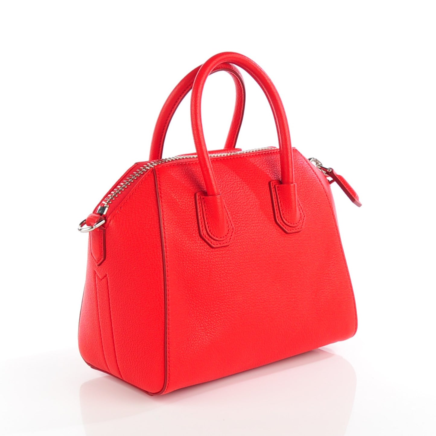 Sugar Goatskin Mini Antigona Red