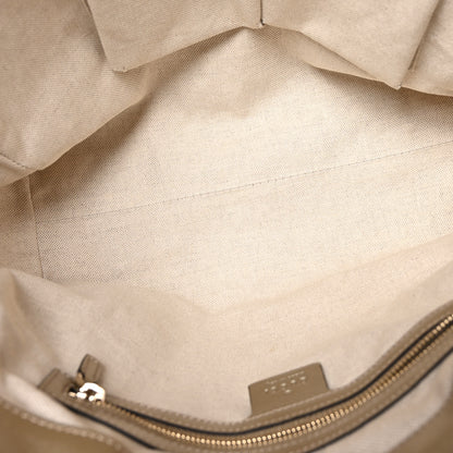 Gucci Monogram Web Medium Mayfair Tote Gold 5 of 12