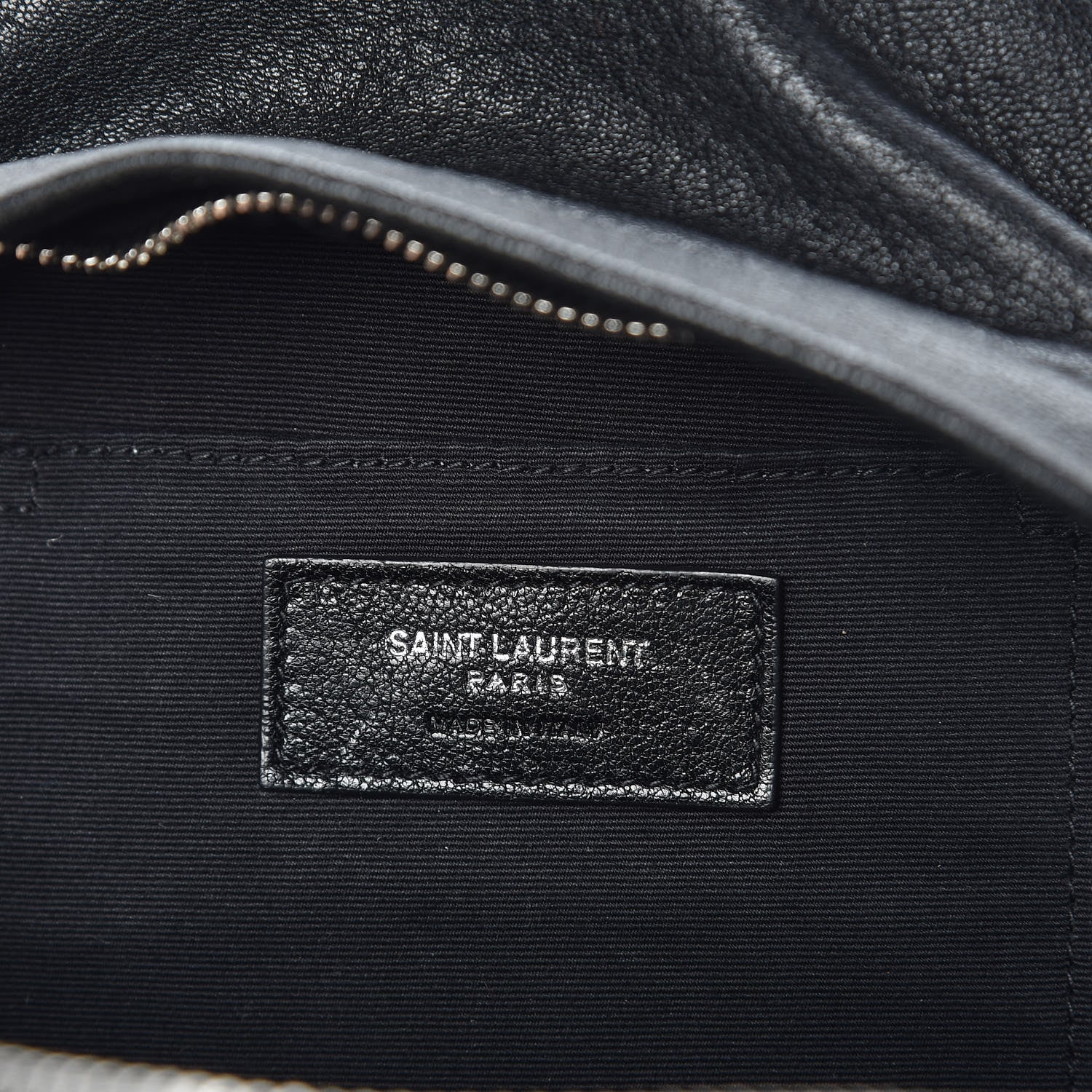 Saint Laurent Lambskin Mini Toy City Backpack Black 6 of 8