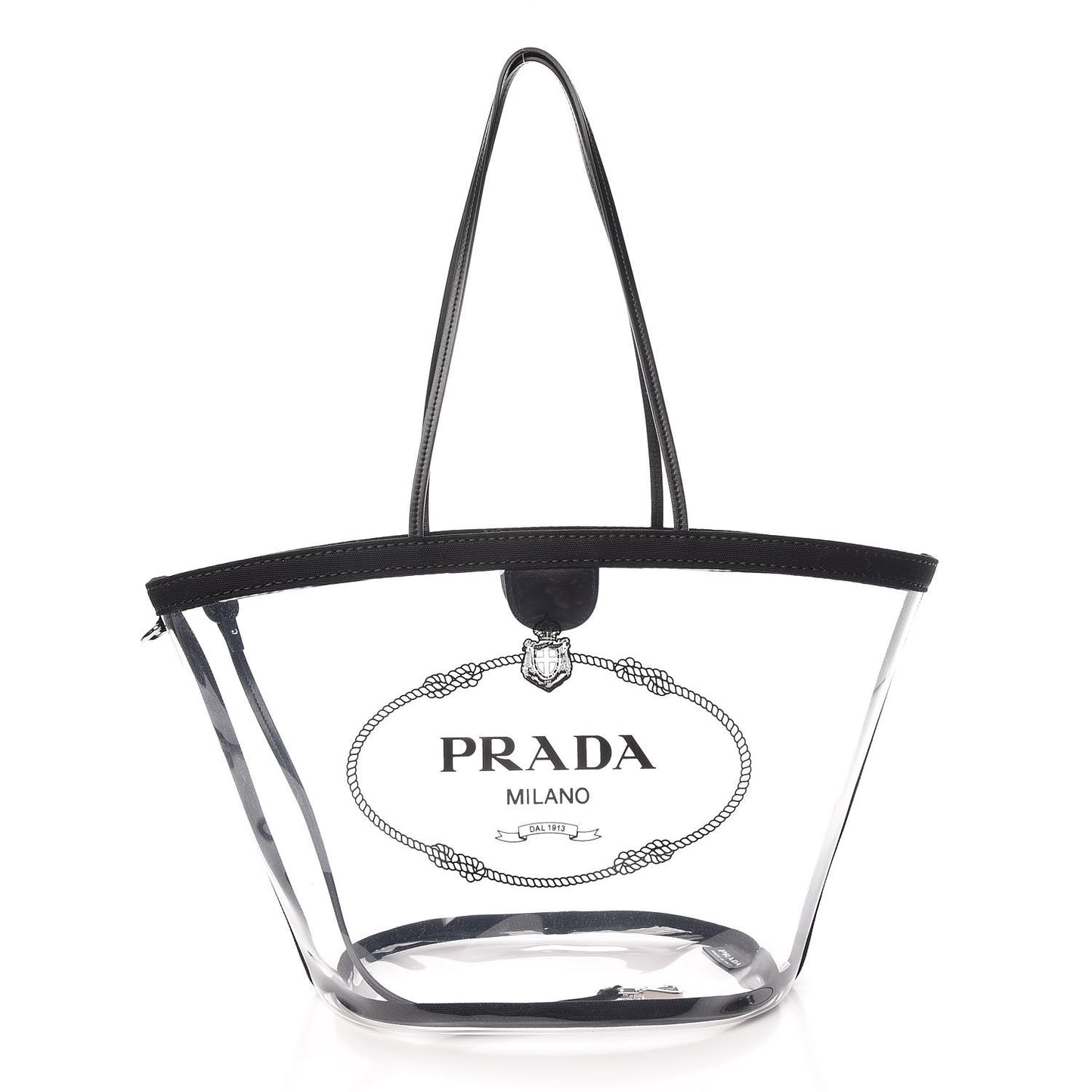 Plexiglass Canapa Shopper Tote Black
