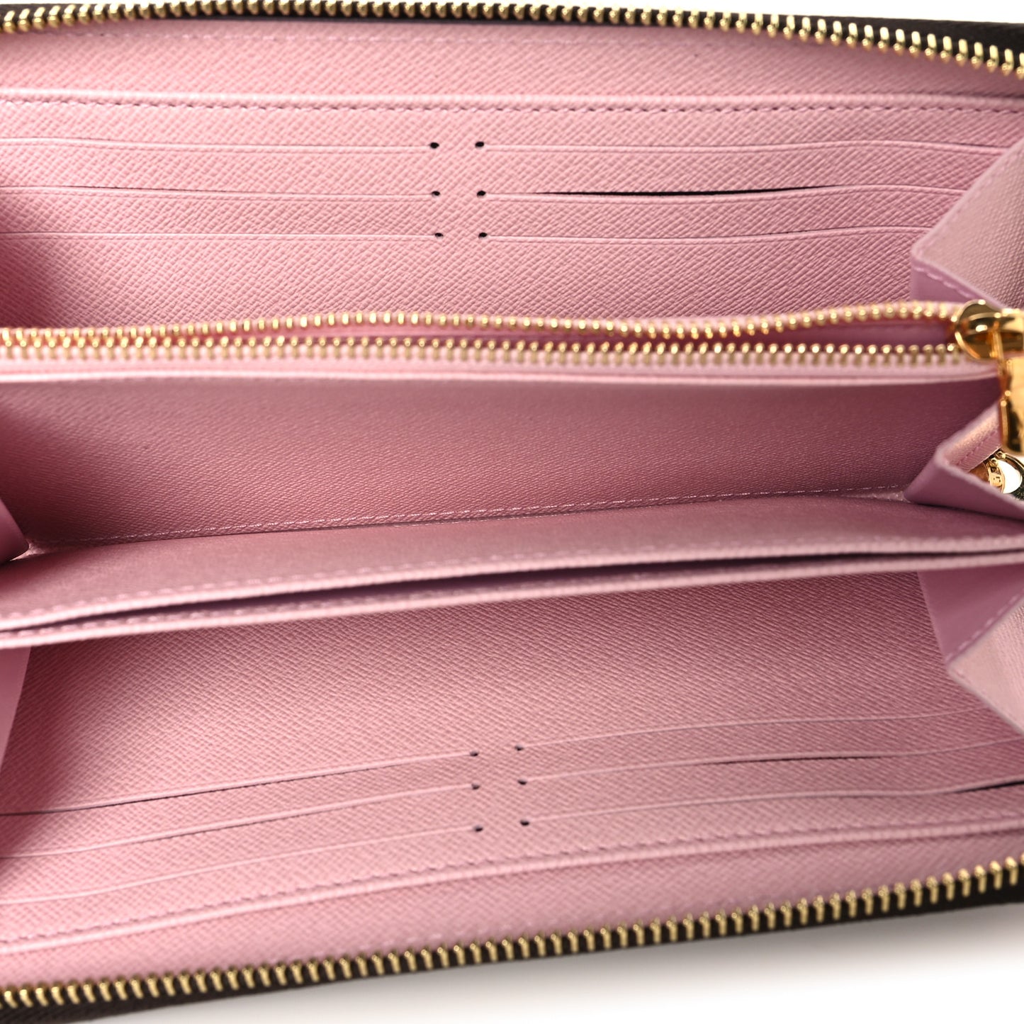 LV X TM Monogram Cherry Blossom Zippy Wallet Sakura Brown