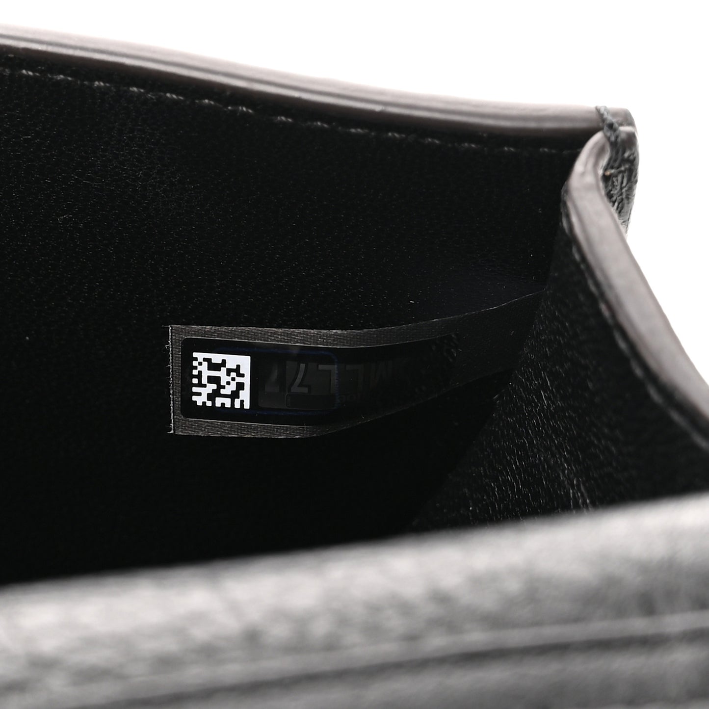 Calfskin Small Nile Bracelet Minaudiere Bag Black