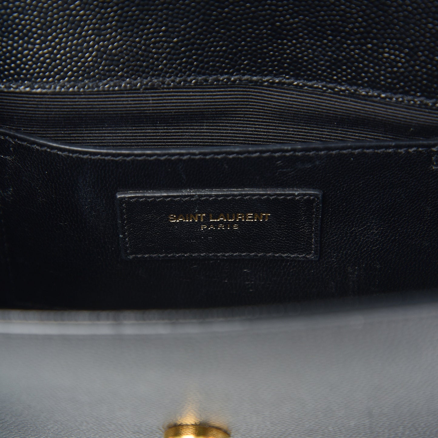 Grain De Poudre Small Monogram Kate Satchel Black
