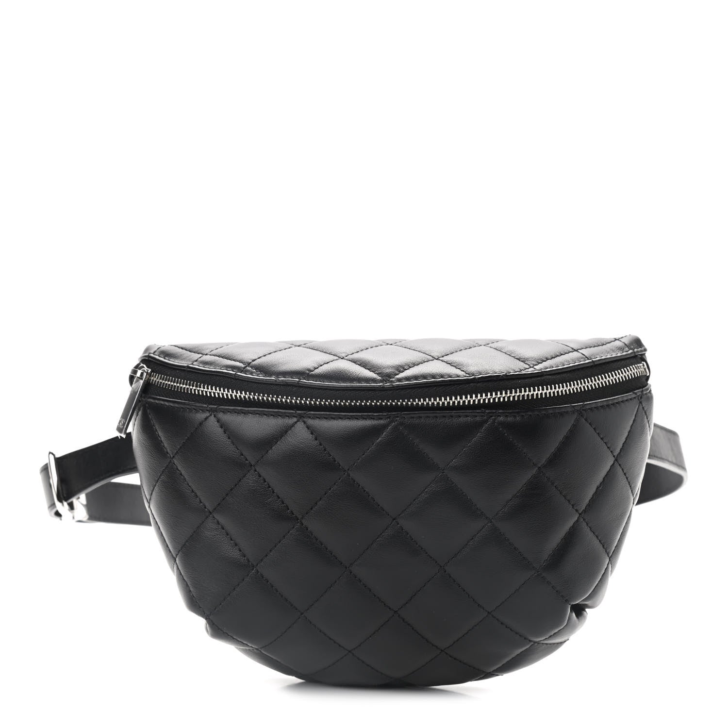 Chanel Quilted Waist Belt Bag Black 1 of 9